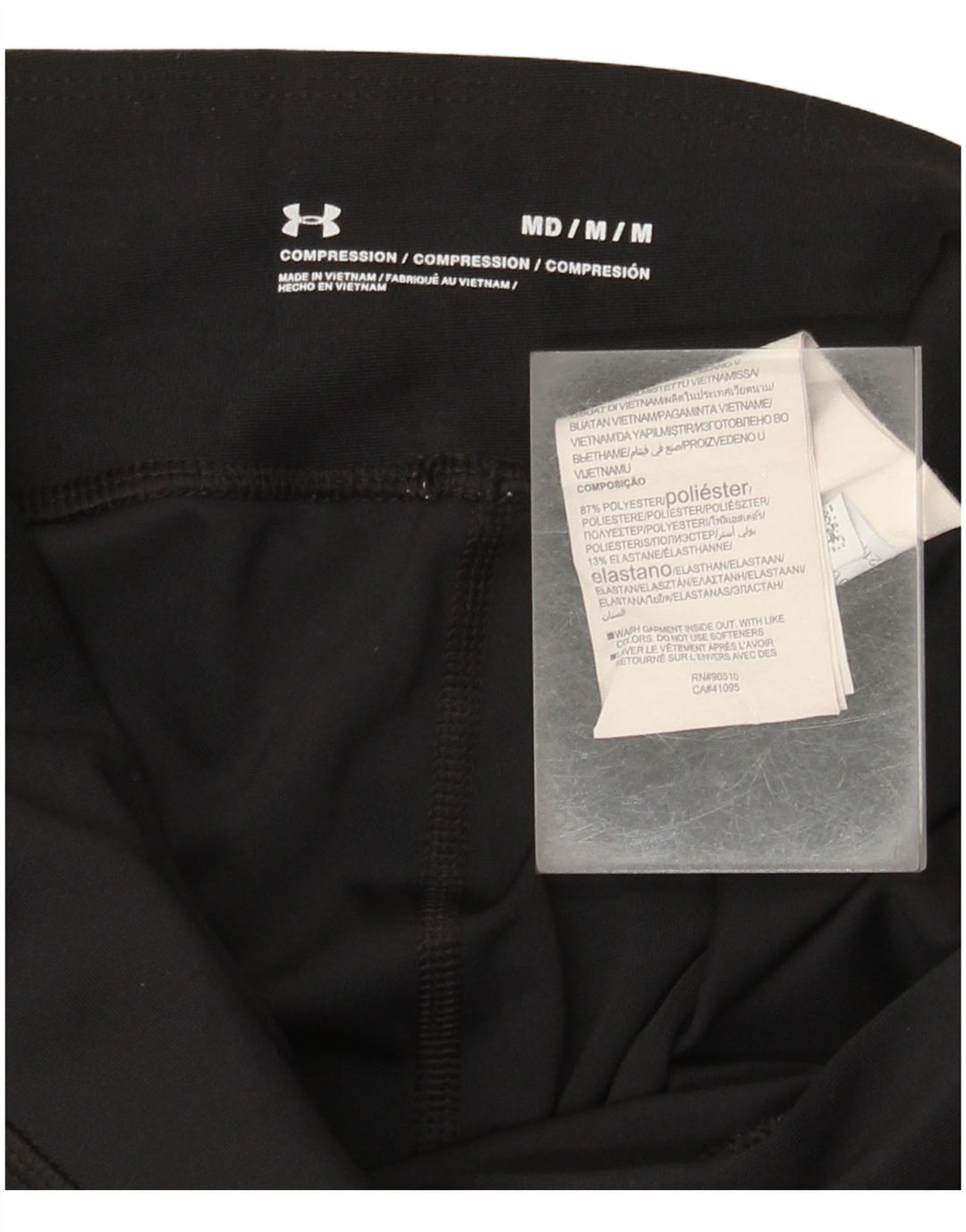 Leggings grafici da donna Under Armour UK 12 poliestere nero medio