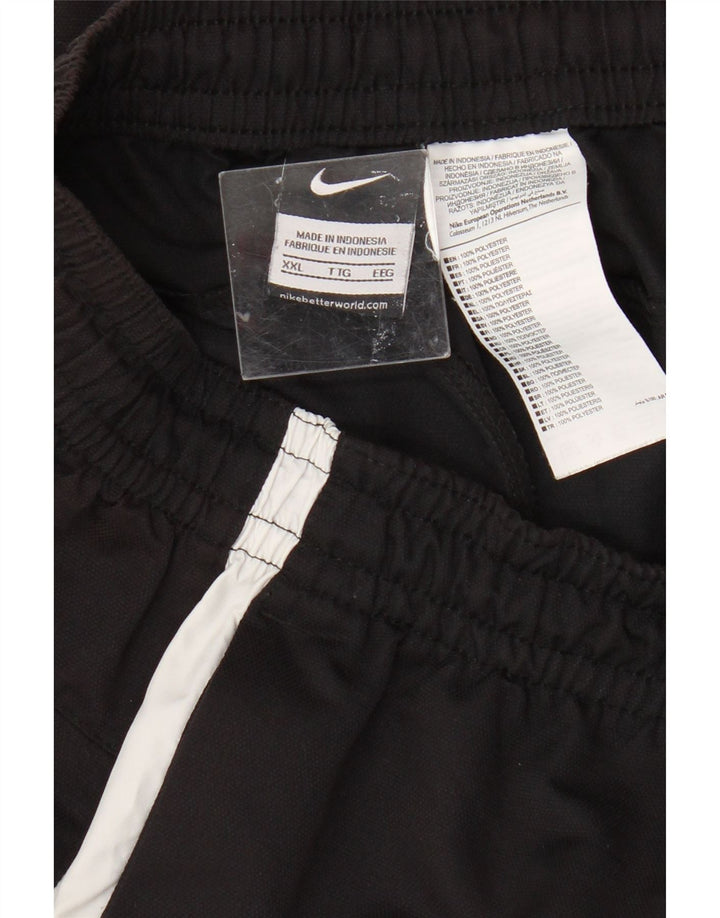 Pantaloncini sportivi da uomo Nike 2XL Poliestere color block nero