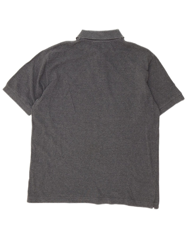 Polo Kappa Uomo Large in Cotone Grigio