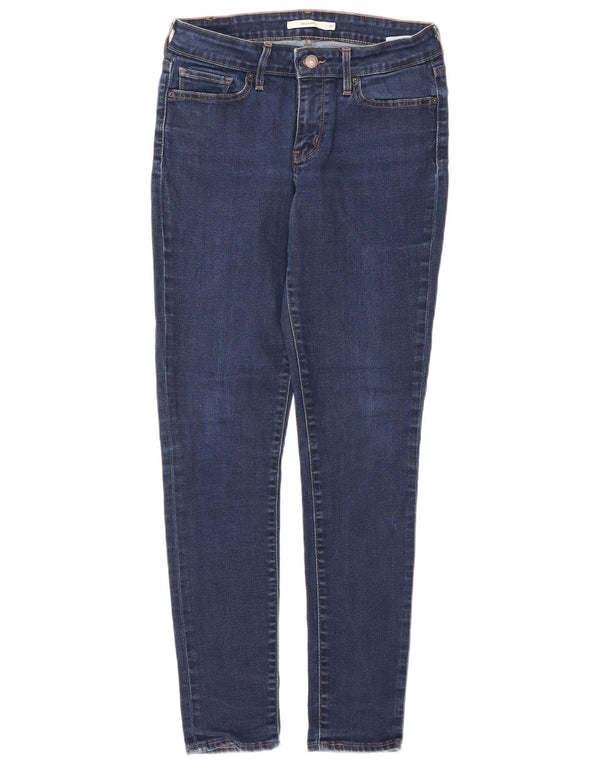 Jeans skinny Levi's 711 da donna W29 L32 cotone blu