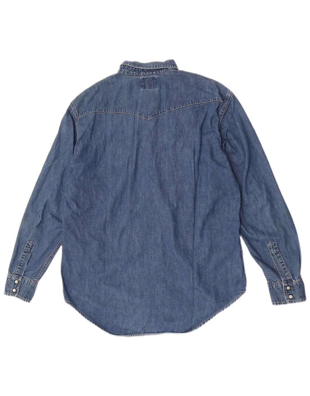 Camicia di jeans da uomo Levi's Large in cotone blu