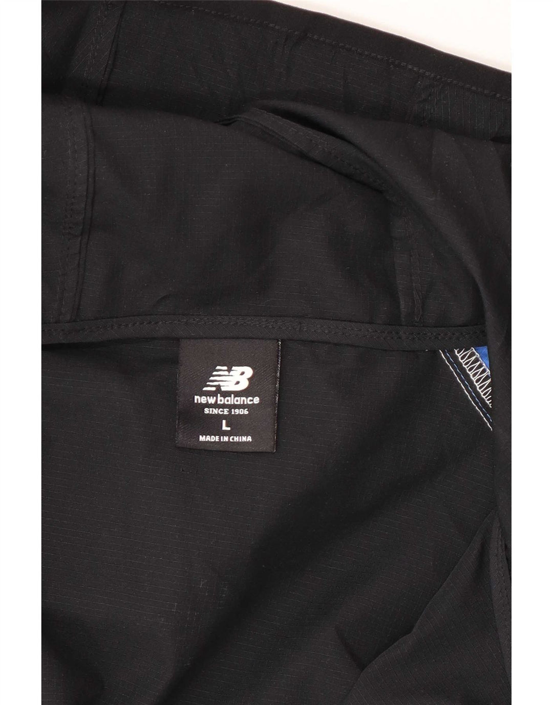 Giacca da ginnastica da uomo con grafica New Balance, grande, colore nero