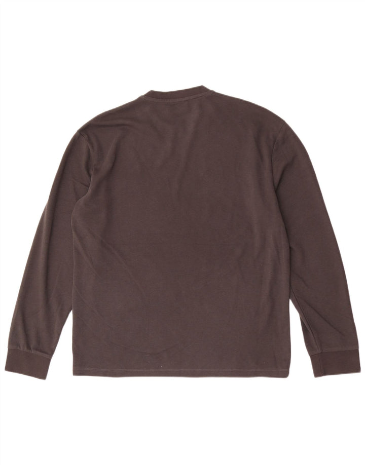 Maglia da uomo Gas a maniche lunghe grande grigia