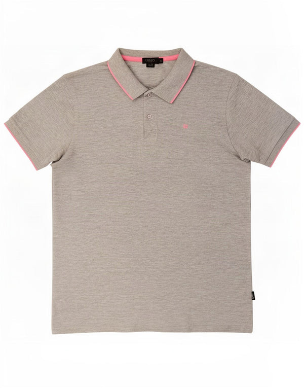 Polo Liu Jo Uomo Slim Fit XL Cotone Grigio