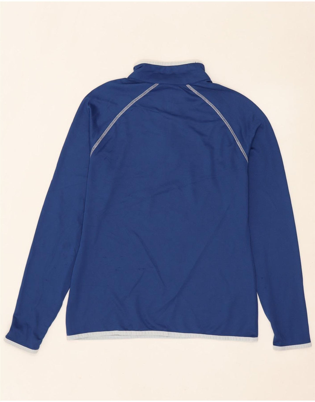 Maglia della tuta pullover con zip e collo da donna NFL Colts UK 16 grande blu navy