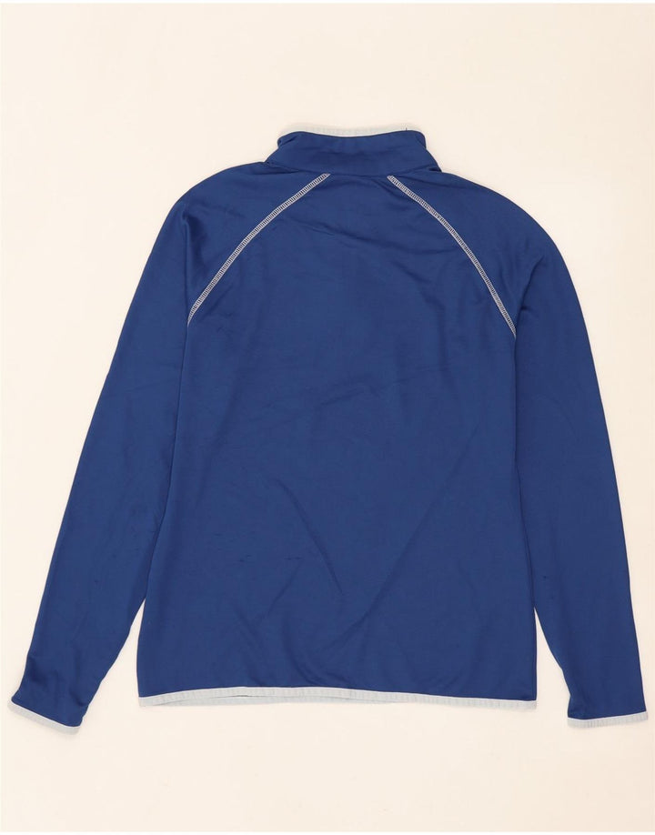 Maglia della tuta pullover con zip e collo da donna NFL Colts UK 16 grande blu navy