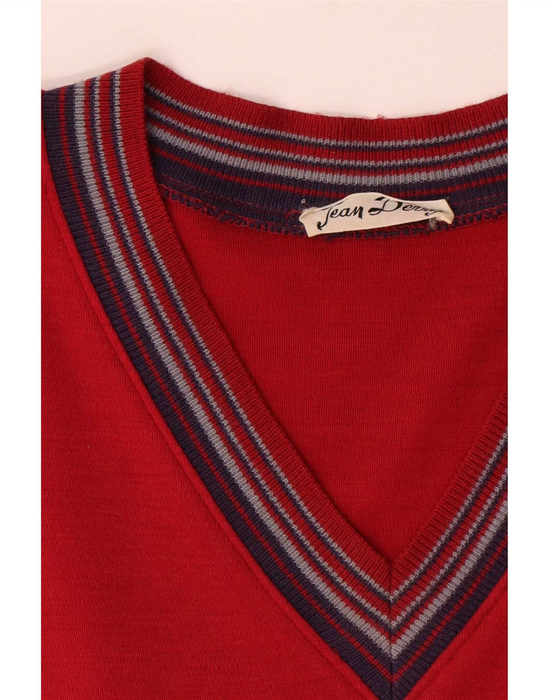 Abito a trapezio vintage da donna UK 12 rosso medio