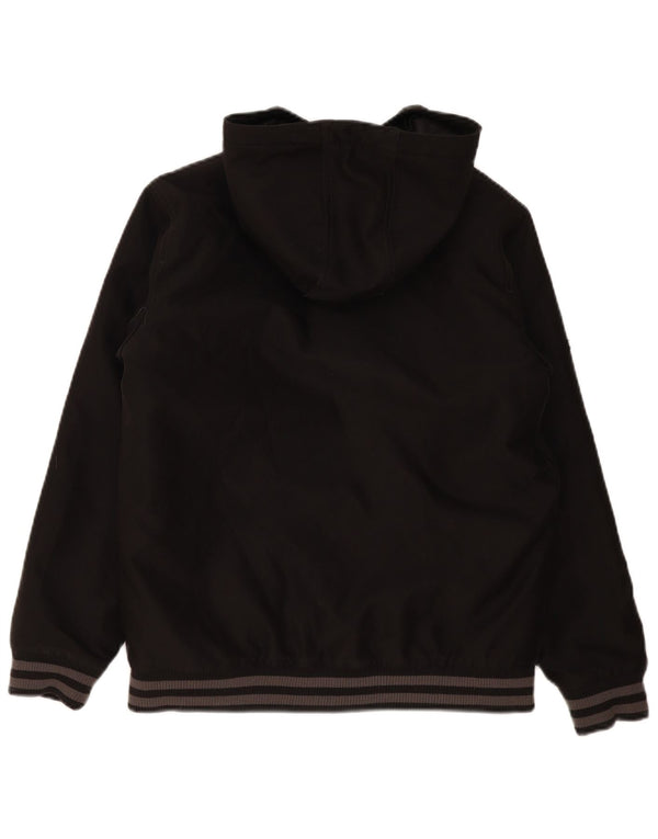 Giacca imbottita con cappuccio da uomo Vans UK 40 grande nera