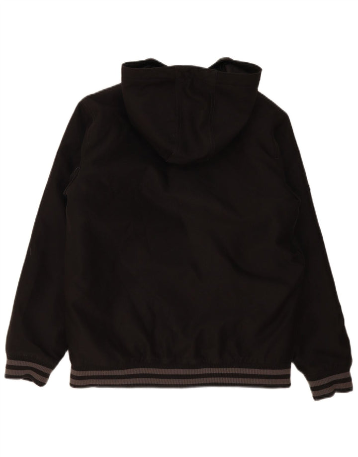 Giacca imbottita con cappuccio da uomo Vans UK 40 grande nera