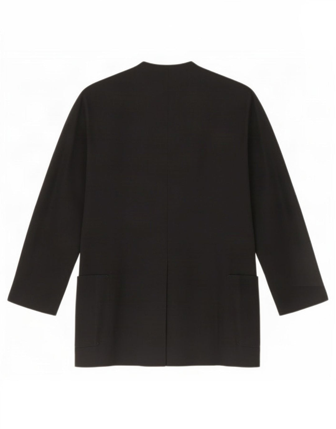 Giacca blazer da donna a 4 bottoni Marella UK 12 media nera in lana vergine