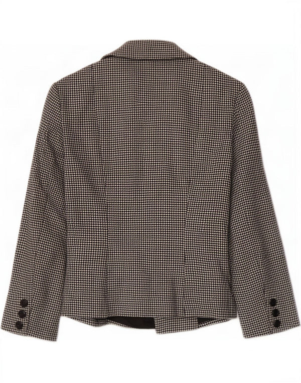 Giacca blazer doppiopetto da donna Zara EU 40 pied de poule medio nero