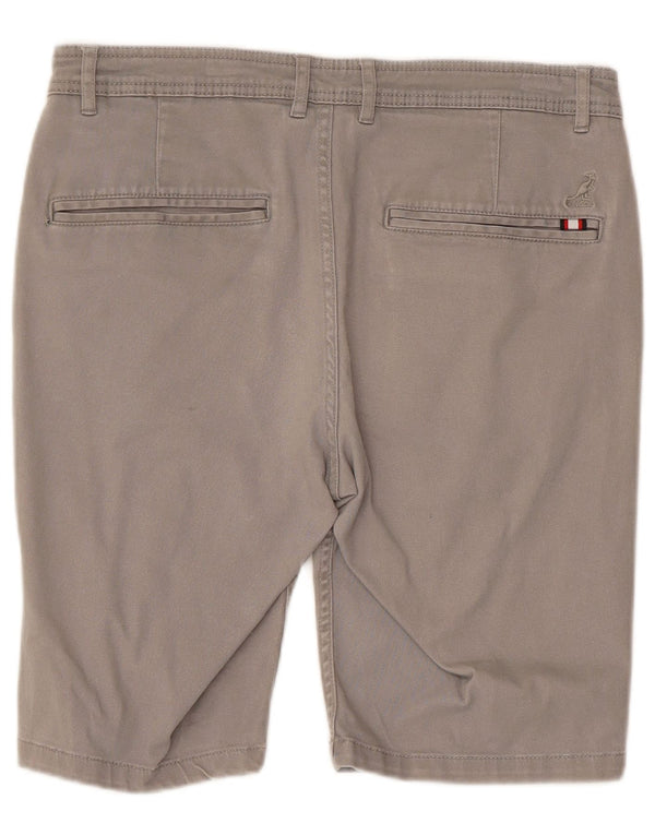 KANGOL Mens Chino Shorts Small W32  Grey Cotton