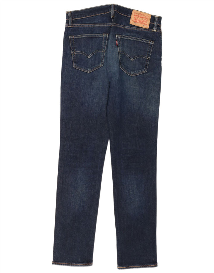 Jeans Levi's Uomo 511 Slim W32 L34 Cotone Blu Navy