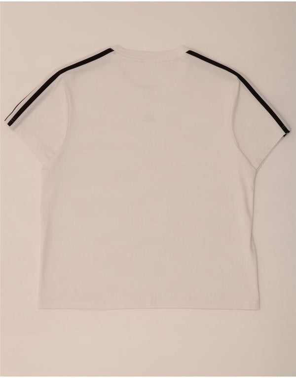 Maglietta Adidas da donna Top UK 12/14 Medium Bianca
