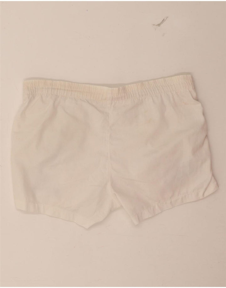 Pantaloncini sportivi grafici da uomo Sergio Tacchini IT 46 Small Poliestere bianco