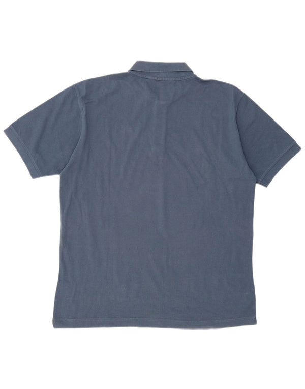 Polo KAPPA da uomo XL in cotone blu navy