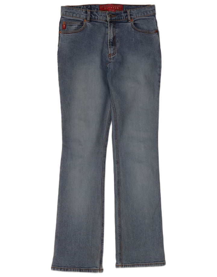 Jeans GUESS Donna Bootcut W28 L32 Cotone Blu