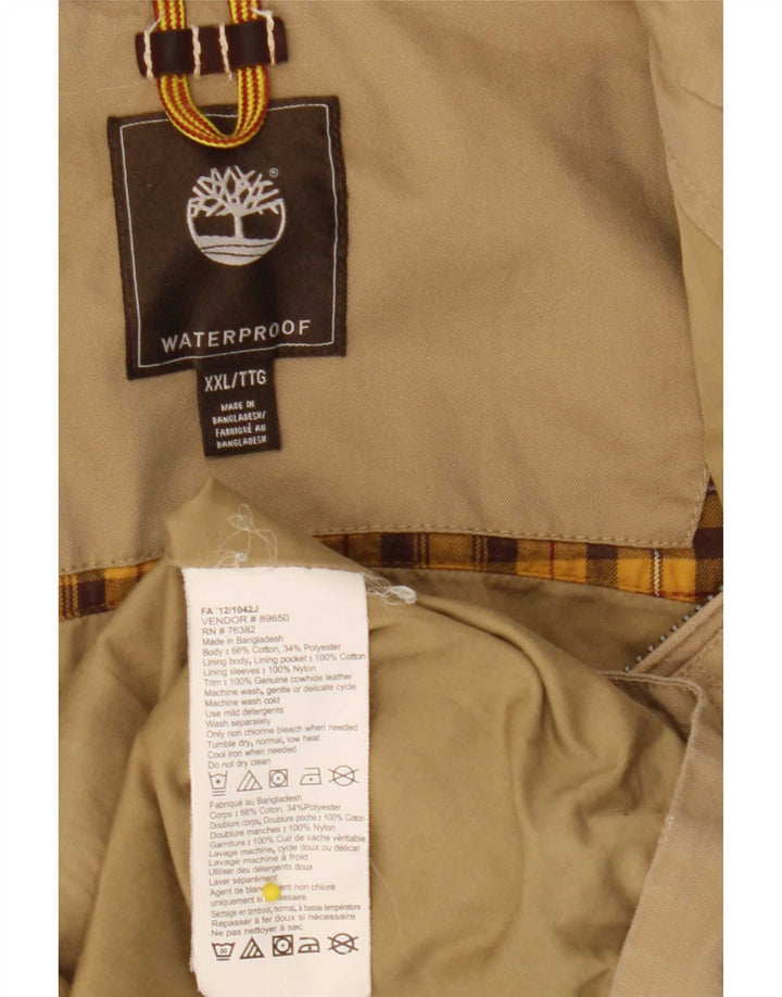 Giubbotto bomber da uomo Timberland UK 44 2XL Cotone beige