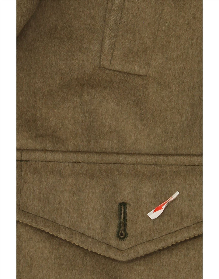 Soprabito vintage da uomo UK 40 grande color kaki