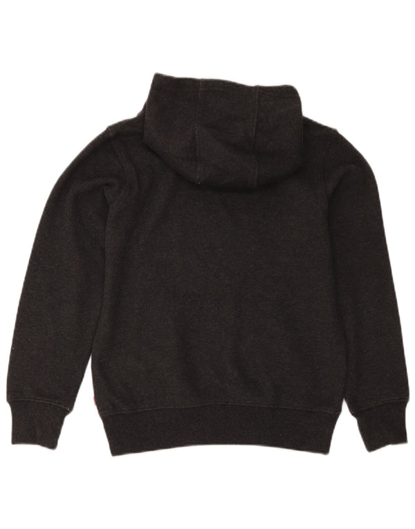 Maglione con cappuccio grafico Levi's per ragazzi 11-12 anni in cotone grigio