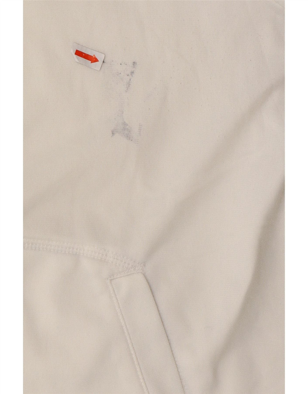 CHAMPION Boys Tracksuit Top Jacket 13-14 Years XL White Colourblock