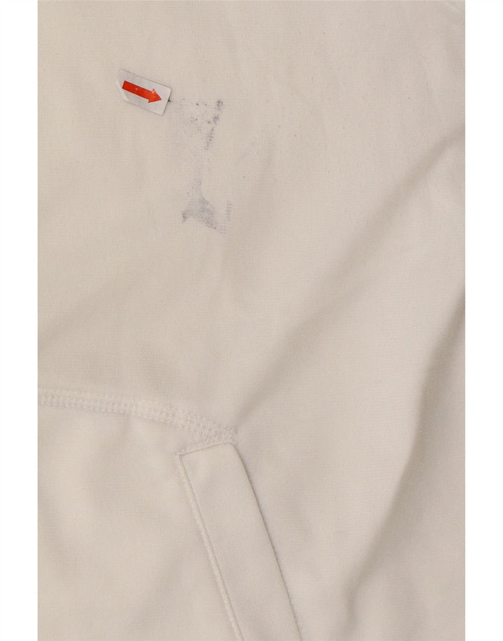 CHAMPION Boys Tracksuit Top Jacket 13-14 Years XL White Colourblock