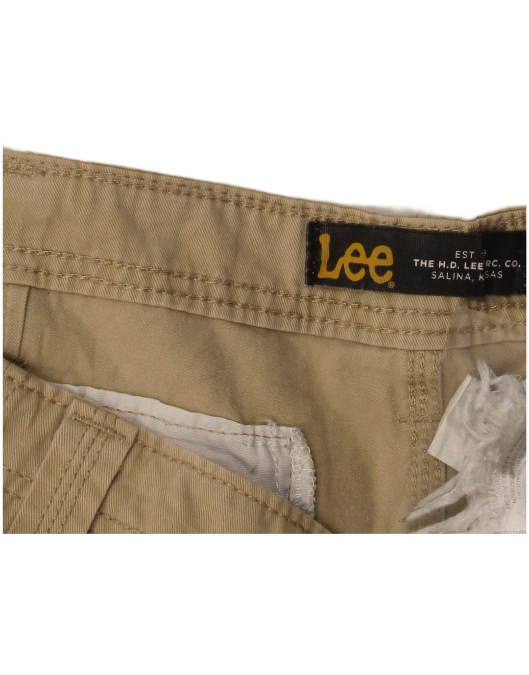 LEE Mens Cargo Shorts W36 Large  Beige