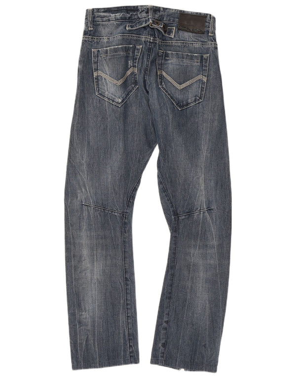 Jeans slim a banana da donna ENERGIE W30 L30 cotone blu