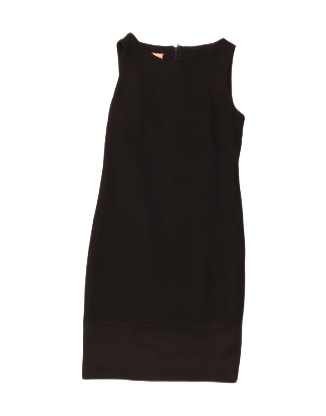 MODA DOSSIER Womens Sleeveless Sheath Dress IT 40 Small Black Acetate Vintage Moda Dossier and Second-Hand Moda Dossier from Messina Hembry 