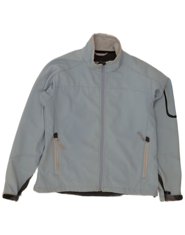Giacca a vento Columbia Interchange da donna UK 16 Large Blue Colourblock