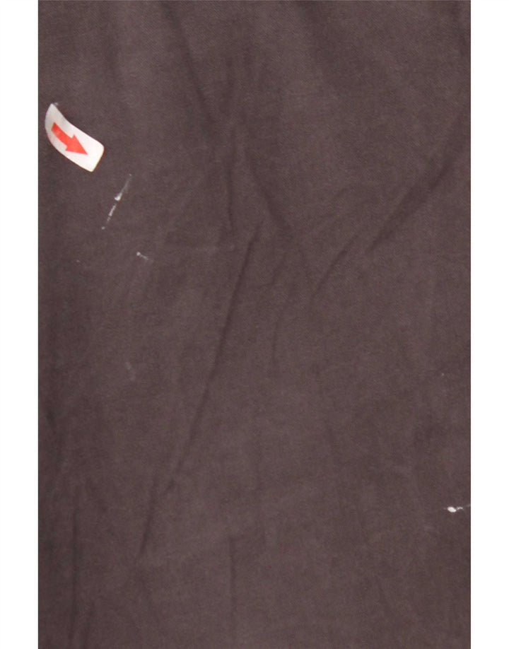 Pantaloni da abito dritti Marks & Spencer da uomo blu Harbour W40 L33 marroni