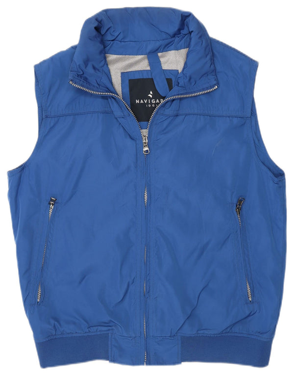 Gilet da uomo con cappuccio Navigare UK 40 Large Blu Poliestere