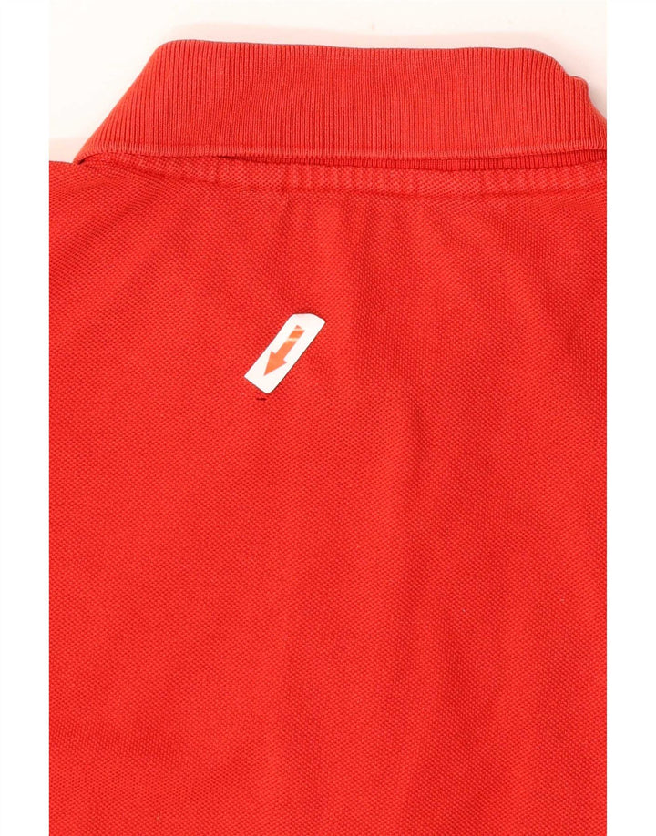 Polo Kappa Uomo Rosso Medio In Cotone