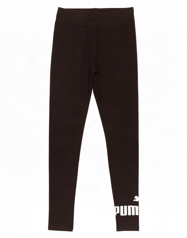 Leggings grafici da donna Puma UK 6 XS cotone nero