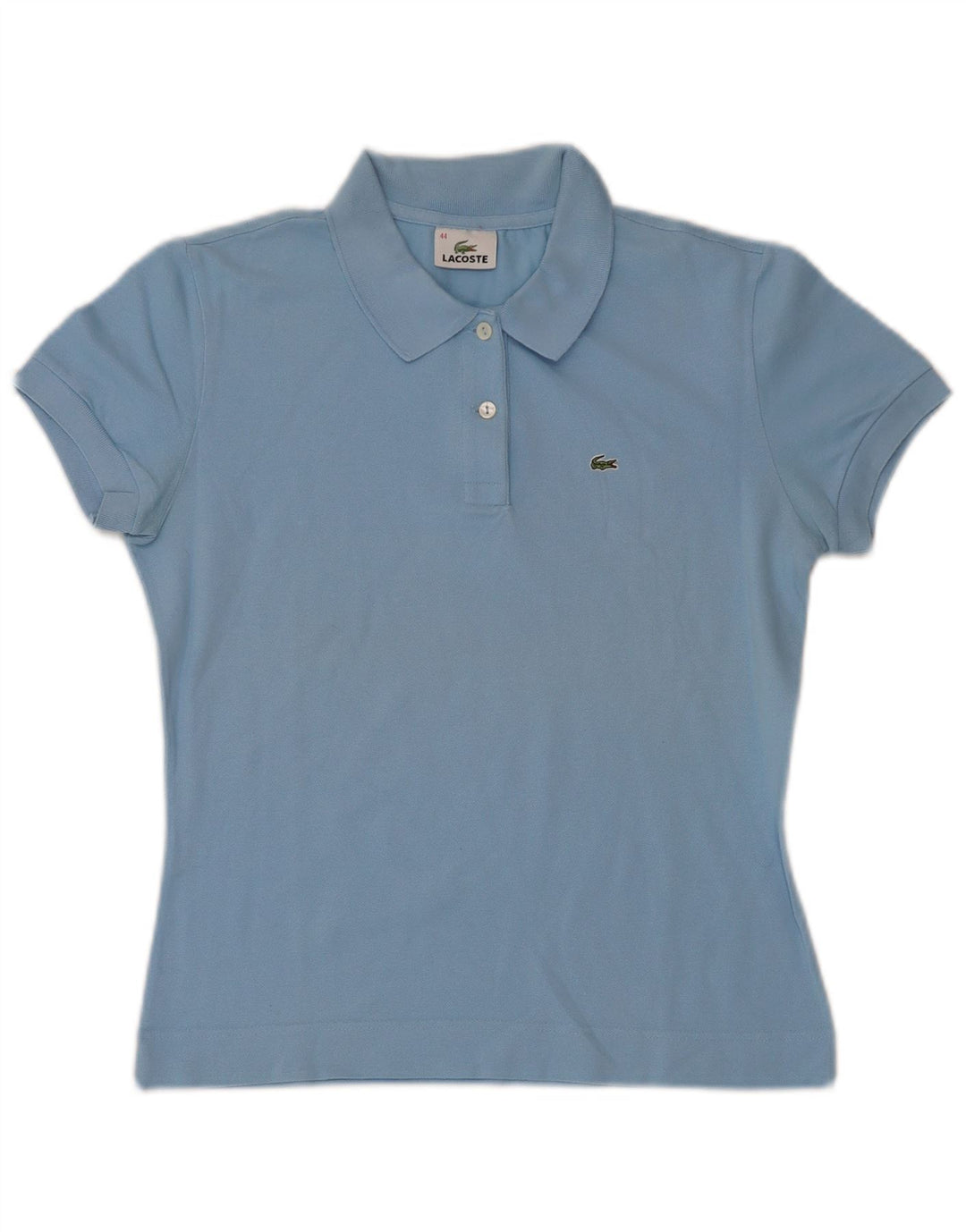 Polo da donna Lacoste taglia 44 grande in cotone blu