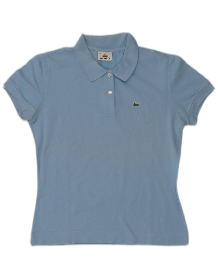 Polo da donna Lacoste taglia 44 grande in cotone blu