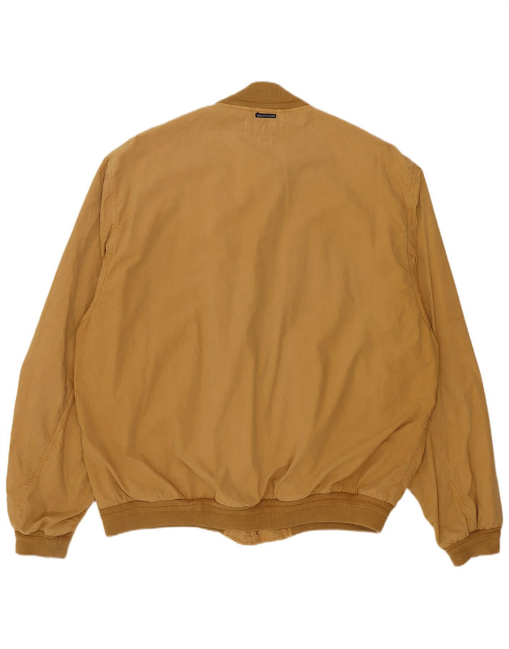ERIC HATTON Giubbotto Bomber da Uomo IT 52 XL Cotone Marrone