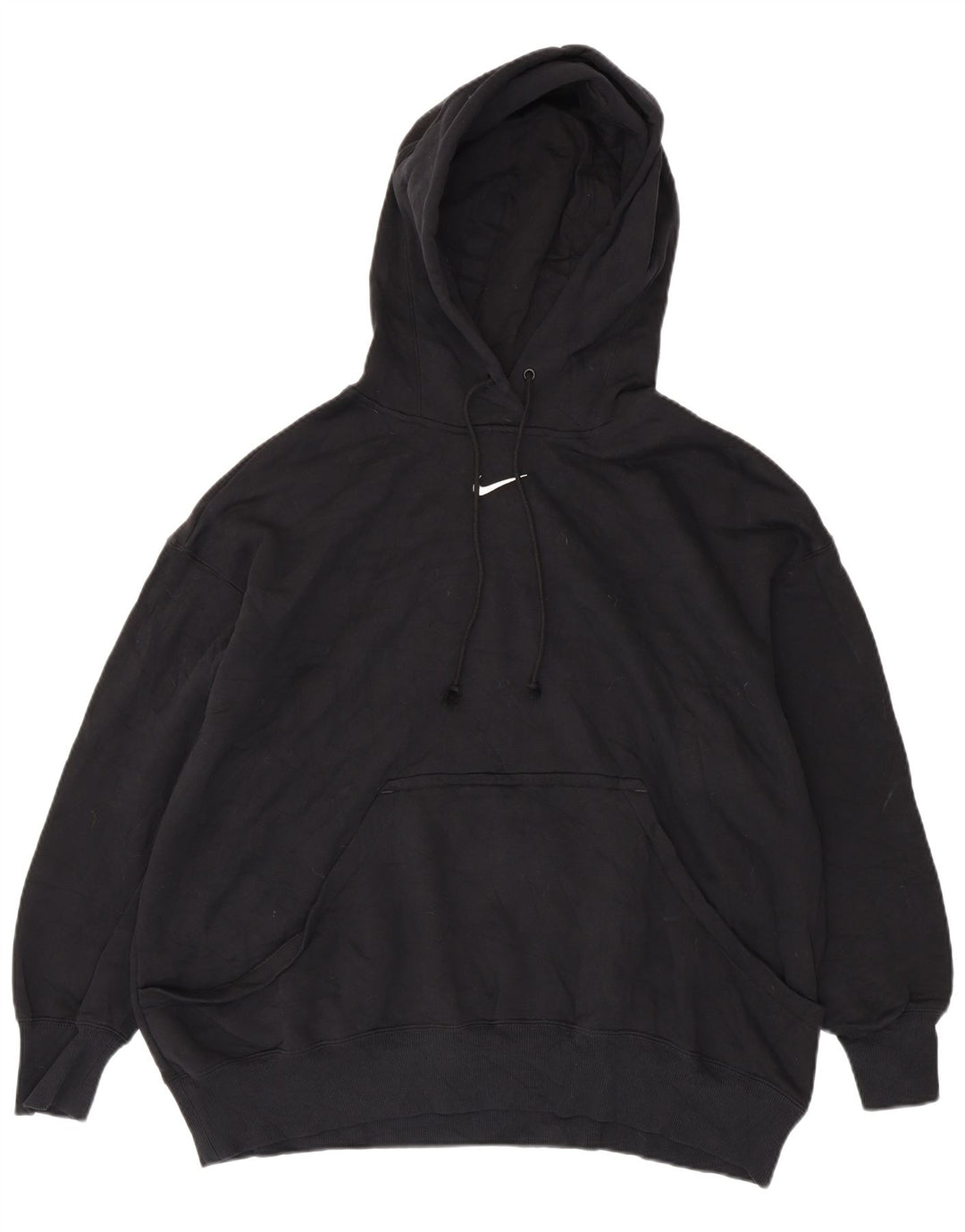 Felpa con cappuccio da uomo Nike XL in cotone nero