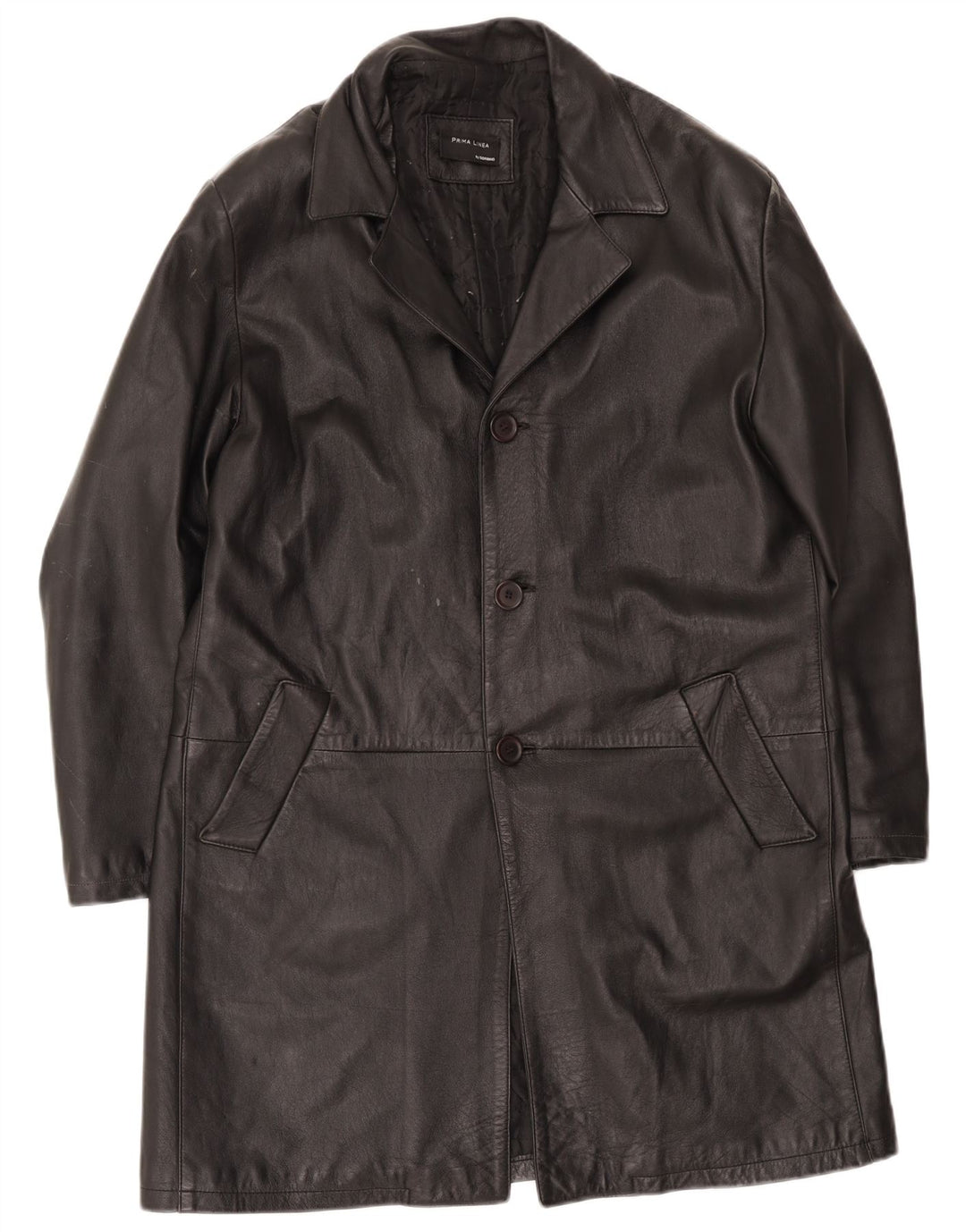 Cappotto in pelle da uomo Sorbino UK 44 2XL Nero