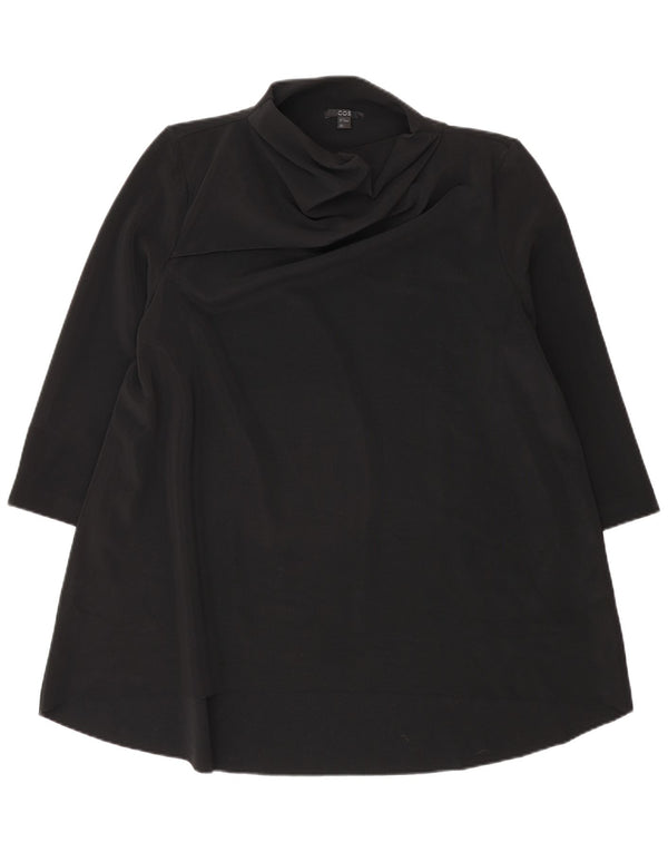 Abito a tunica con maniche a 3/4 da donna Cos UK 14 poliestere nero medio