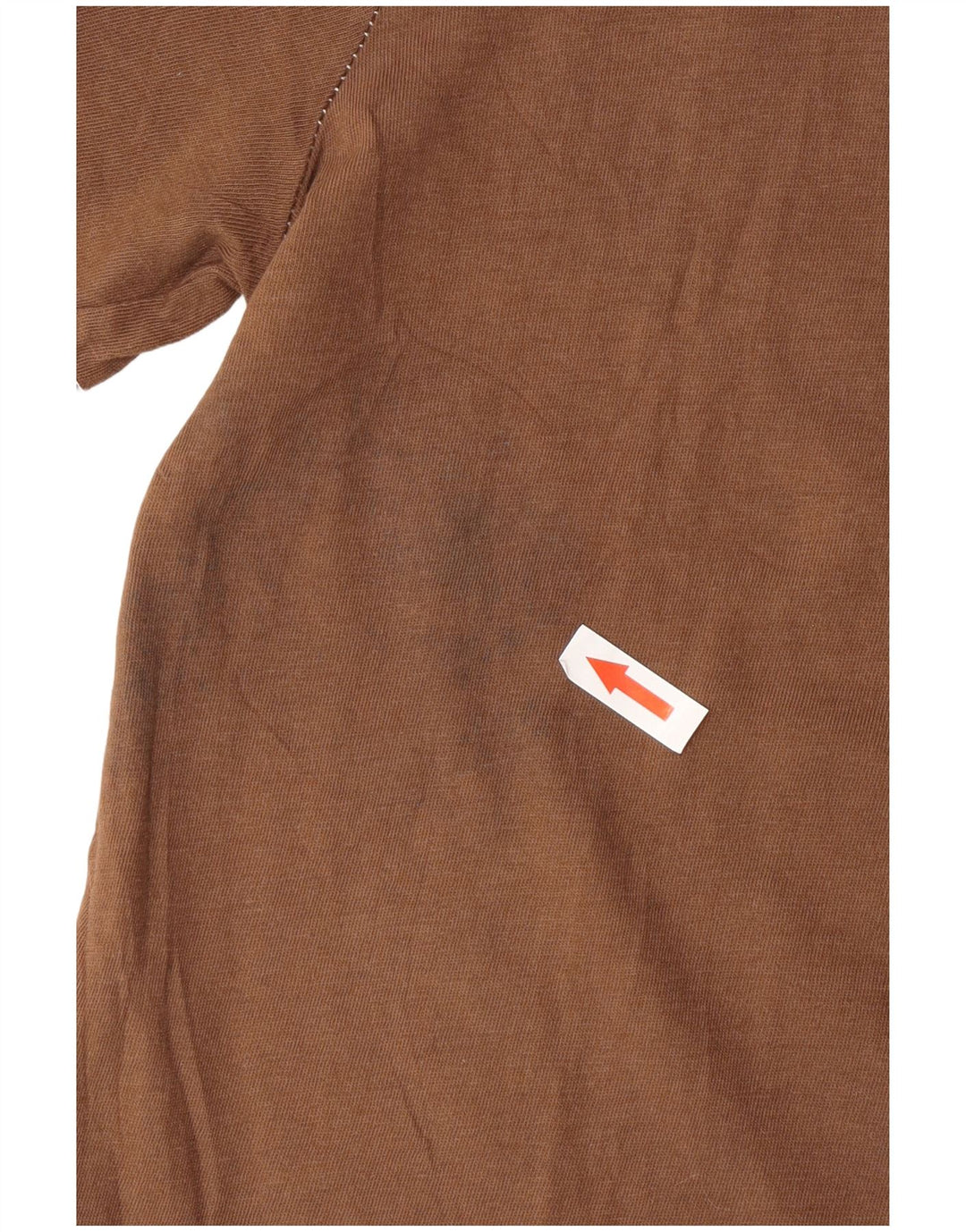 T-shirt Zara da donna Top UK 10 piccola marrone