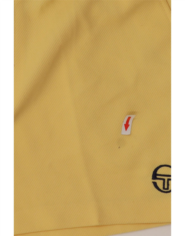 Pantaloncini chino da uomo Sergio Tacchini IT 50 Large W34 poliestere giallo