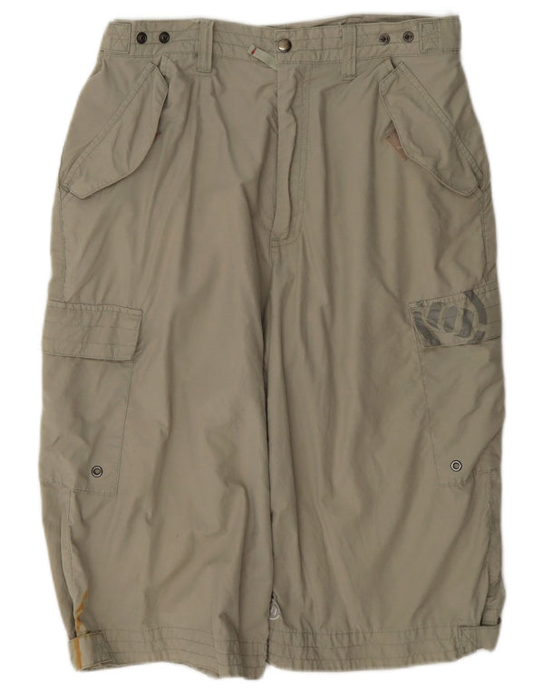 Pantaloncini cargo da uomo Animal piccoli W29 in cotone kaki