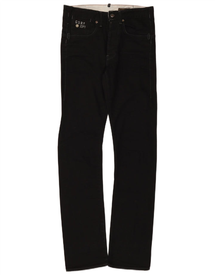 Jeans G-Star Structor Slim da uomo W29 L34 cotone nero