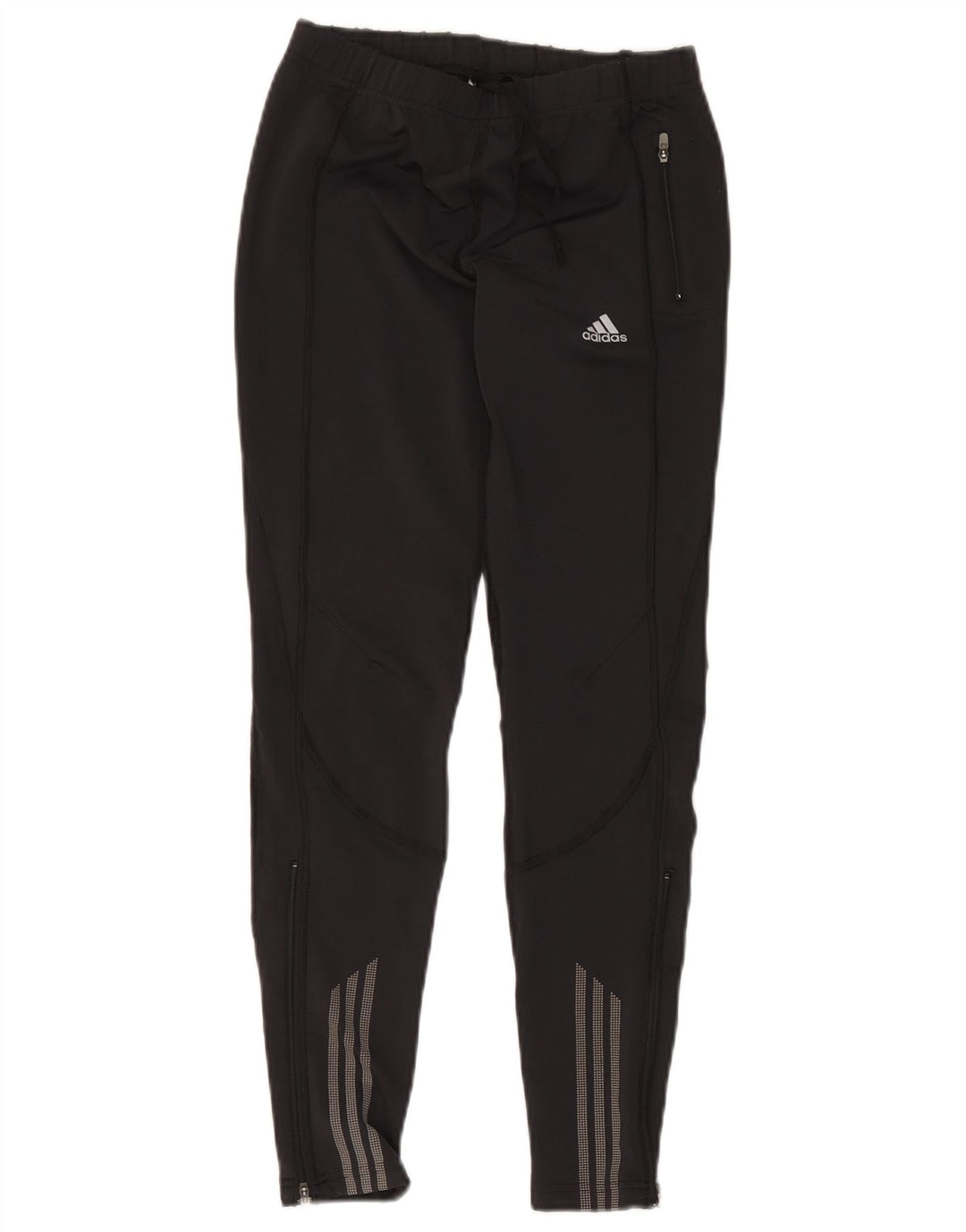 Pantaloni della tuta da donna Adidas Climacool UK 14 poliestere nero medio