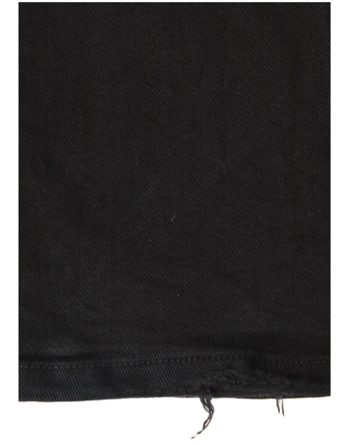 Jeans dritti elasticizzati Texas da uomo Wrangler W38 L32 cotone nero