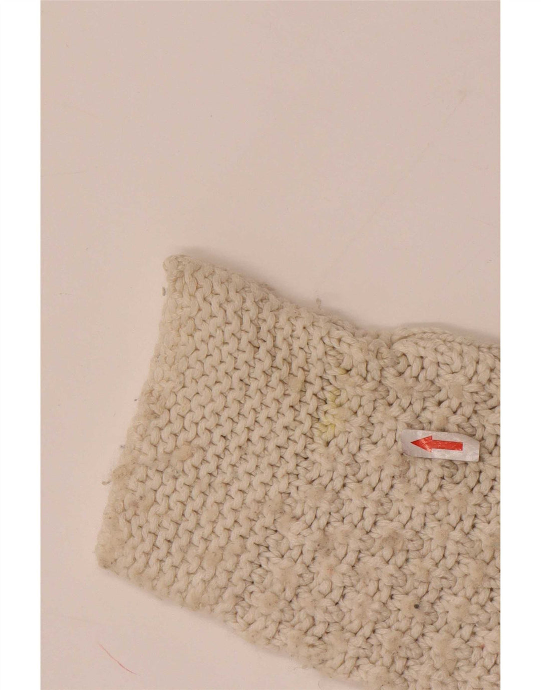 Maglione cardigan da donna Zara UK 14 grande acrilico bianco