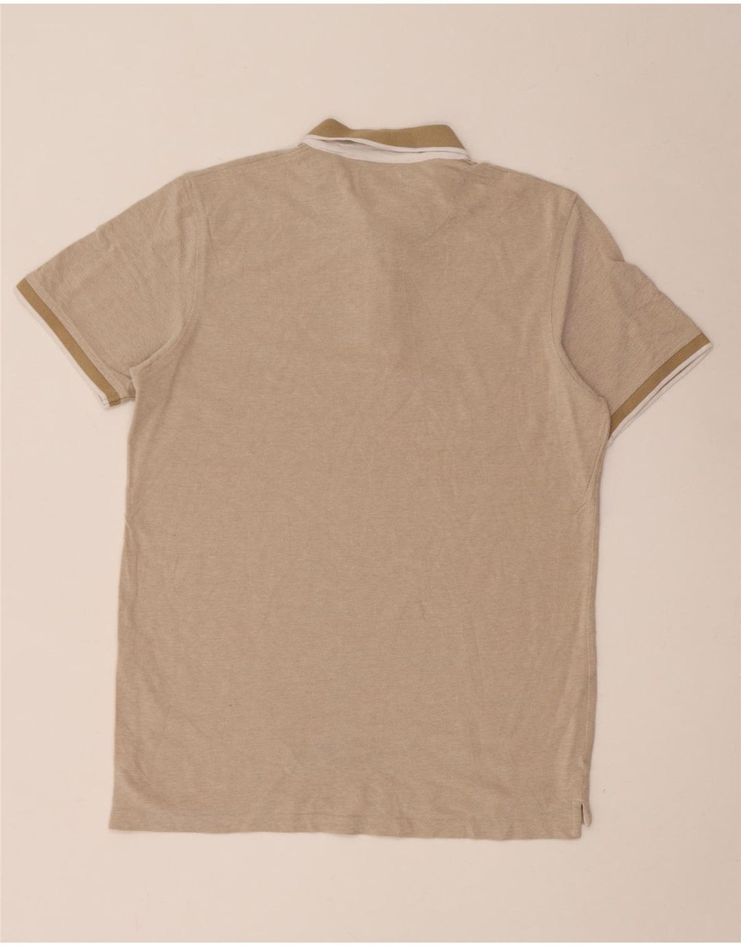 Polo da uomo Jack & Jones XL in cotone beige