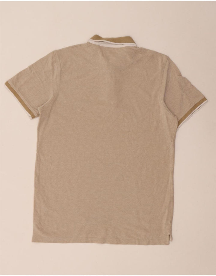 Polo da uomo Jack & Jones XL in cotone beige