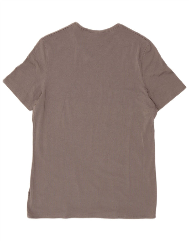 T-shirt uomo FILA Top in cotone grigio medio
